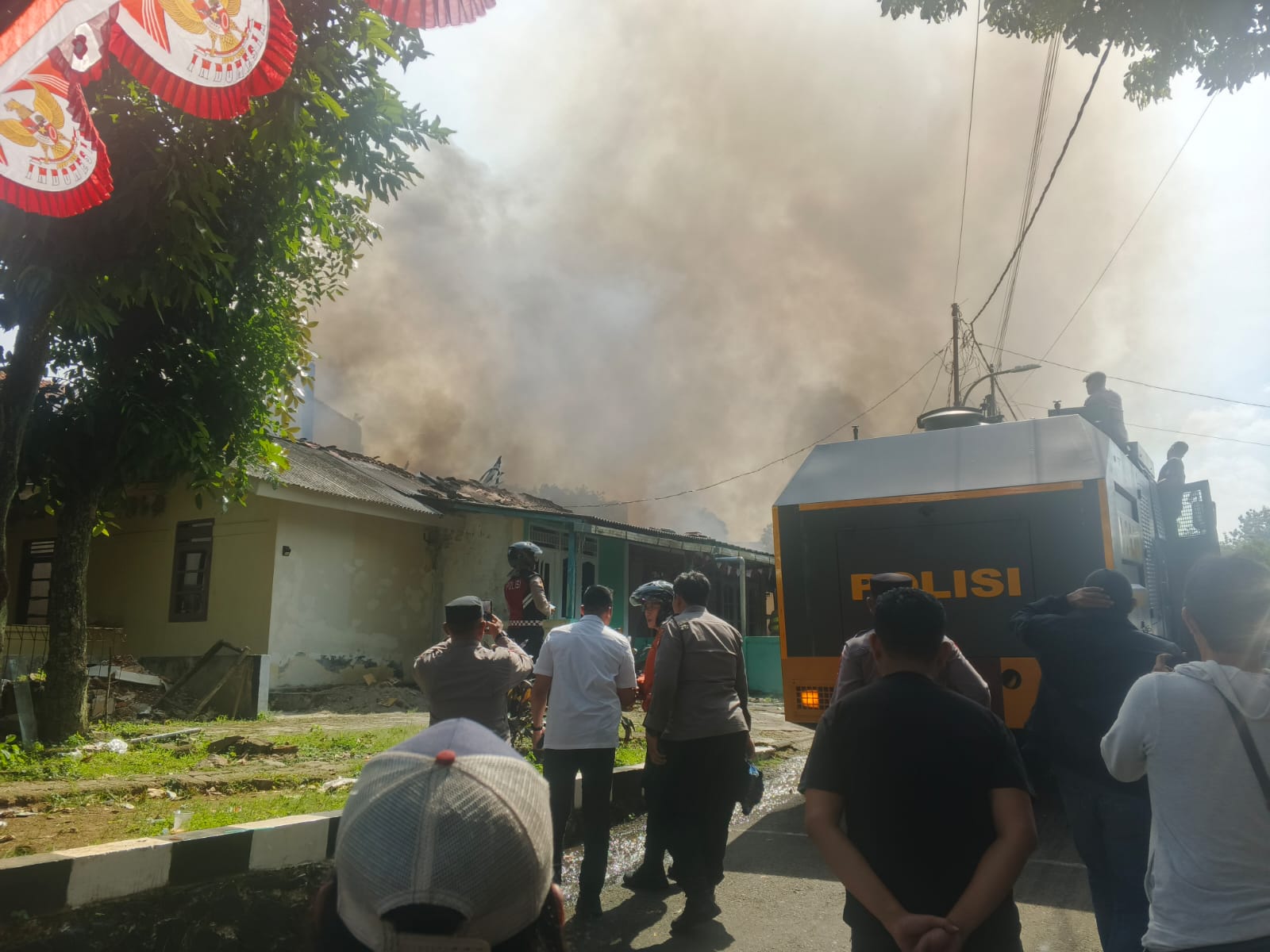 Kapolsek Tangsel Kebakaran